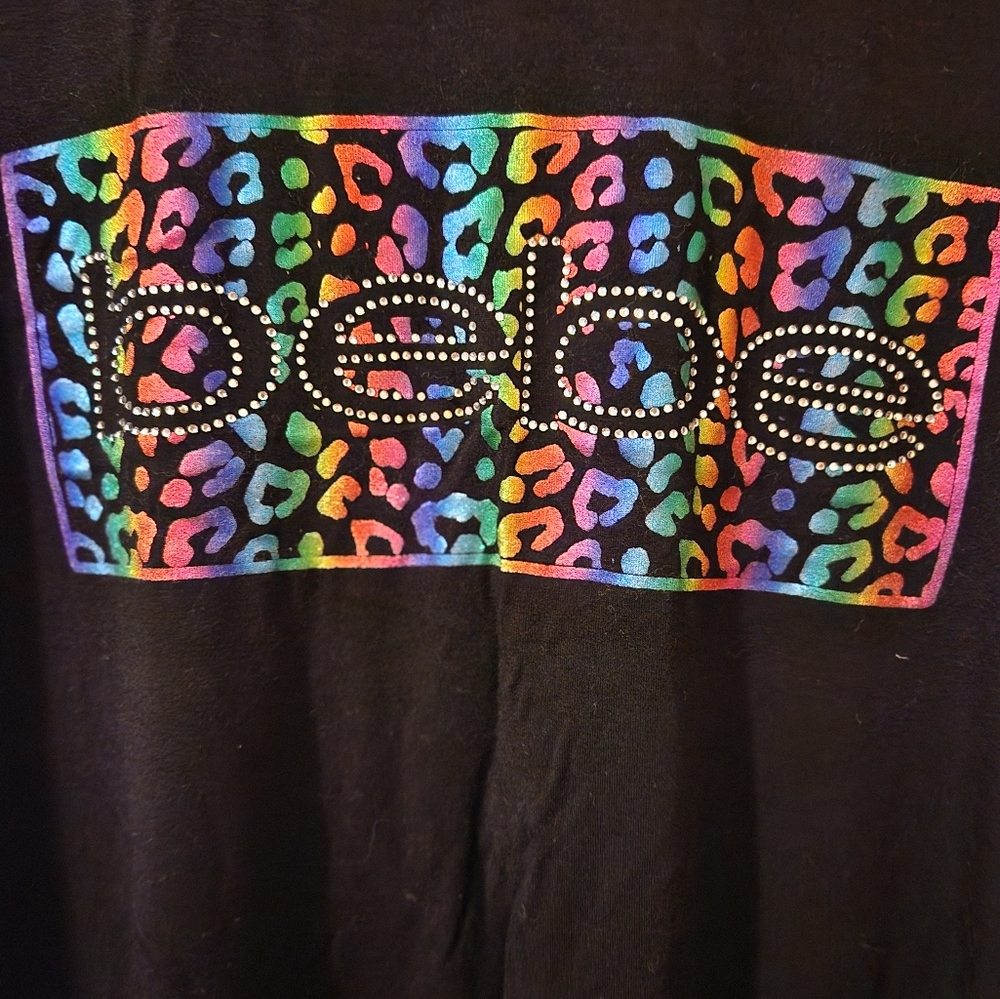 Bebe XL Black Tshirt